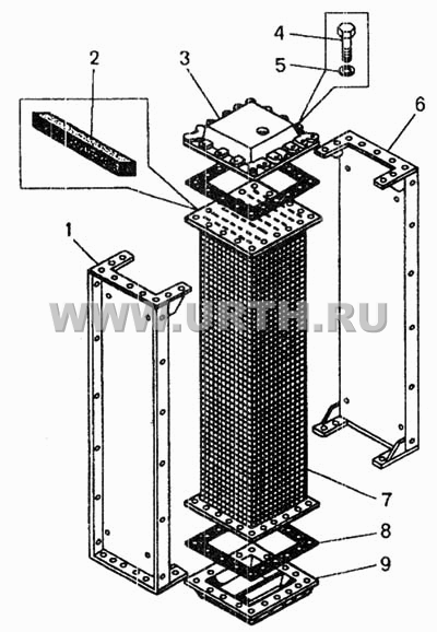 Радиатор (ширина 200 мм) (4.6)