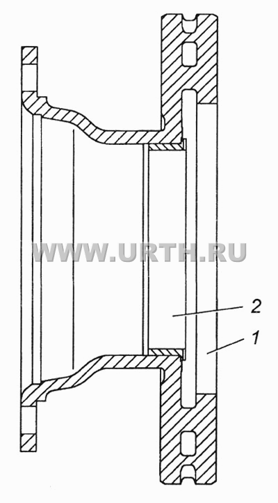 Диск тормоза с ротором в сборе Э4308-3502071