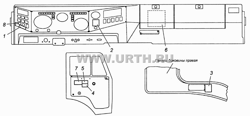 Установка инструкционных табличек Э4308-3903001
