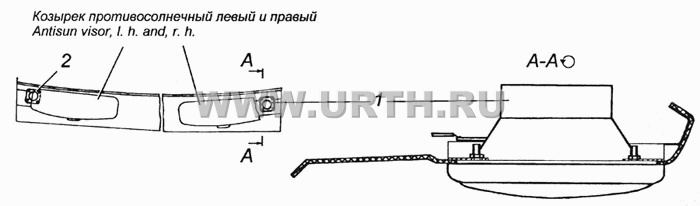 Установка громкоговорителей 53215-7909001