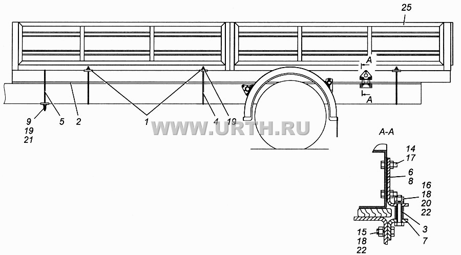Установка платформы 4308-8500008-20