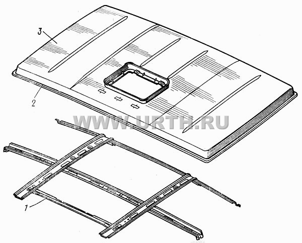 Крыша кабины 5320-5700020 Крыша кабины 5320-5700020