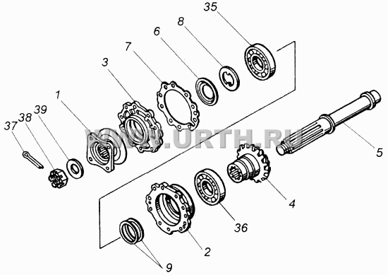 Вал ведущий