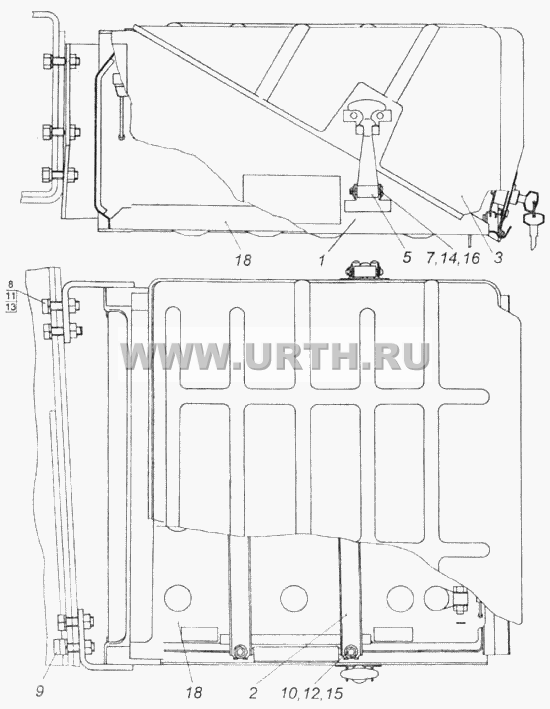 Установка аккумуляторных батарей