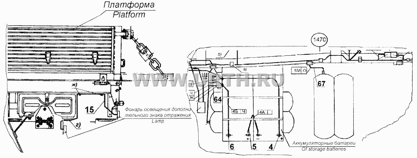Установка проводов на шасси