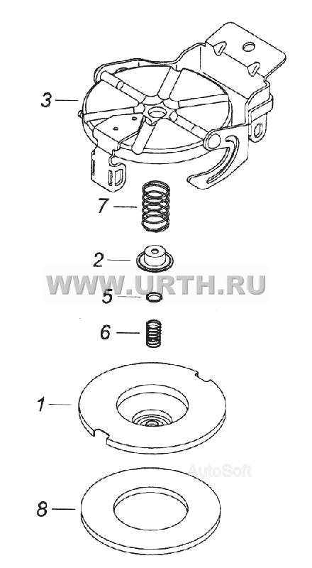 5320-1103010-01 Пробка топливного бака 5320-1103010-01 Пробка топливного бака