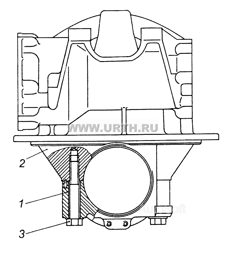 53205-2402015 Картер редуктора заднего моста 53205-2402015 Картер редуктора заднего моста