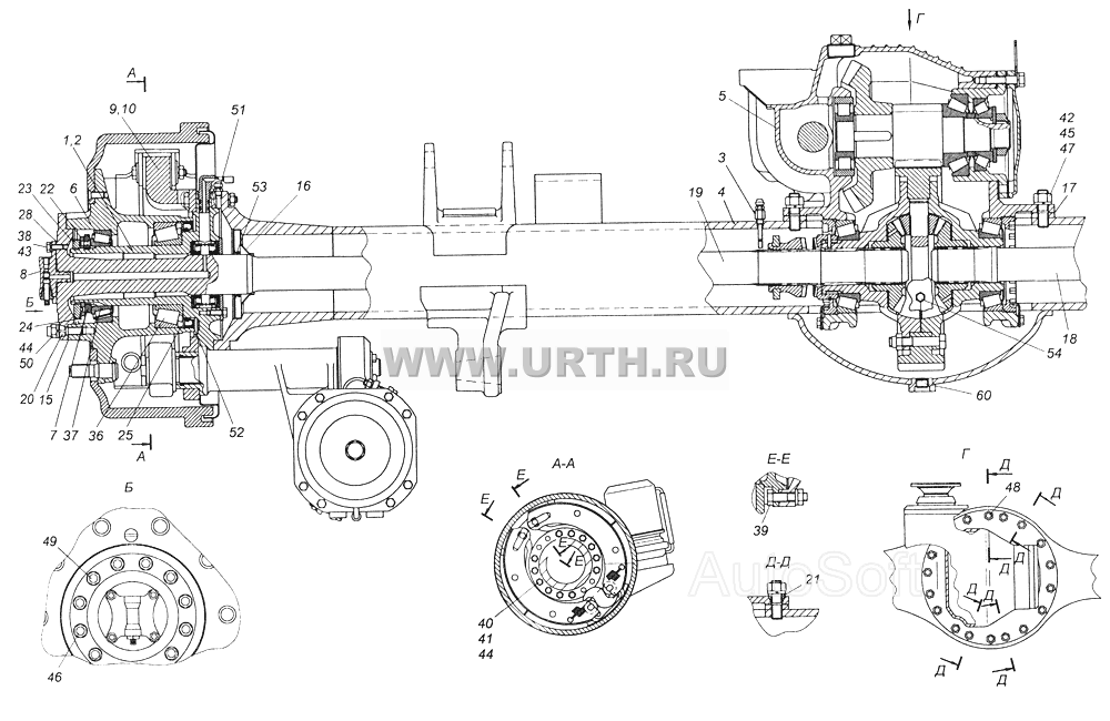 43118-2500025-10 Мост средний