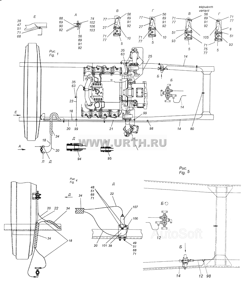43101-3500070 Тормоз вспомогательный и его привод