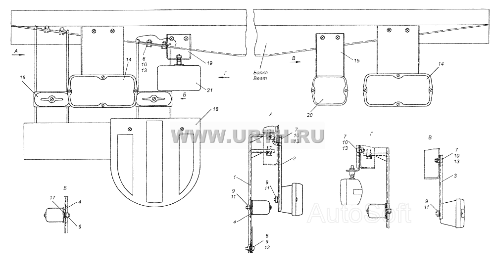 43501-3716002 Установка задних фонарей 43501-3716002 Установка задних фонарей