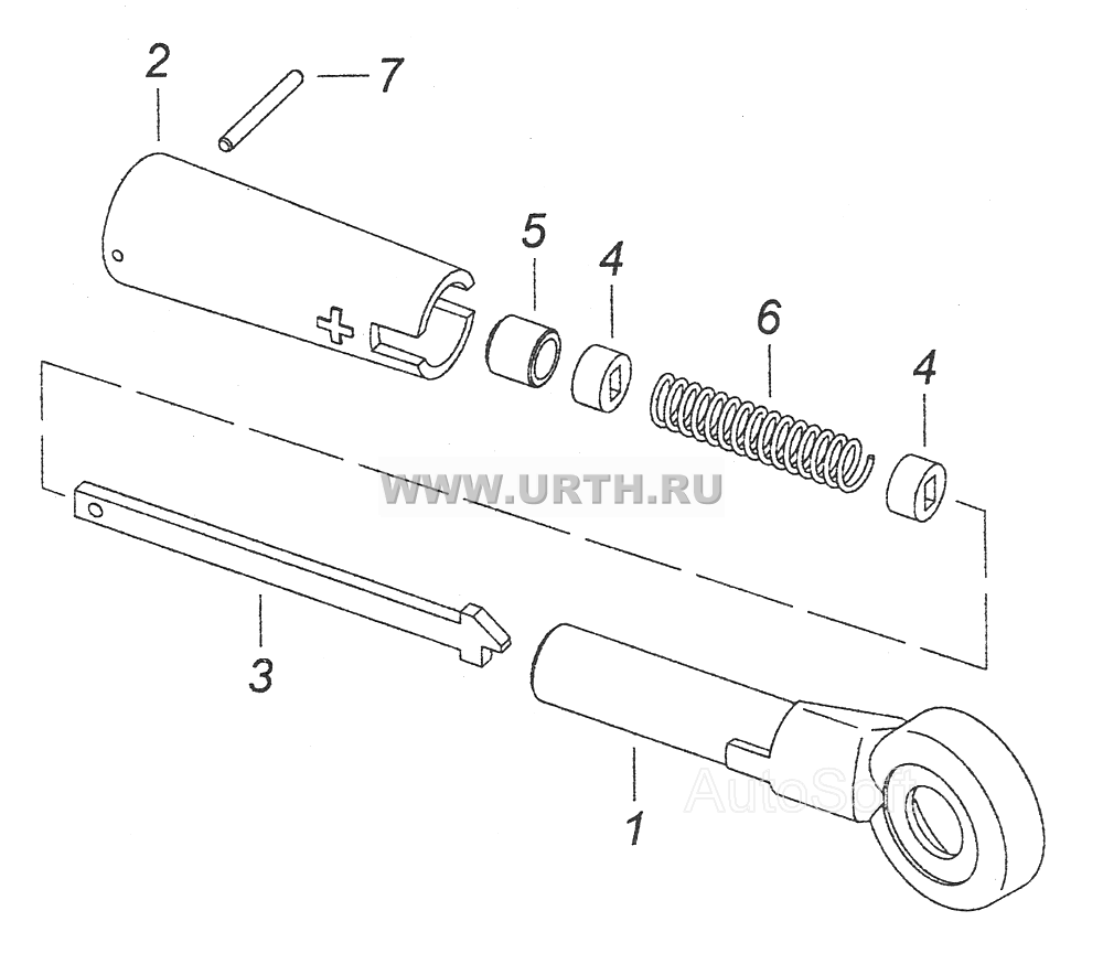 5320-6804756 Ручка регулировки торсиона 5320-6804756 Ручка регулировки торсиона