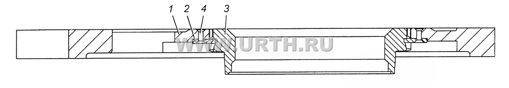 161.1721012 Проставка в сборе