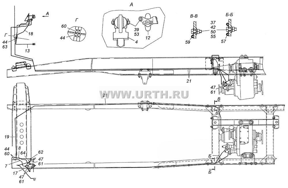 6350-1800009-30 Установка управления раздаточной коробки 6350-1800009-30 Установка управления раздаточной коробки