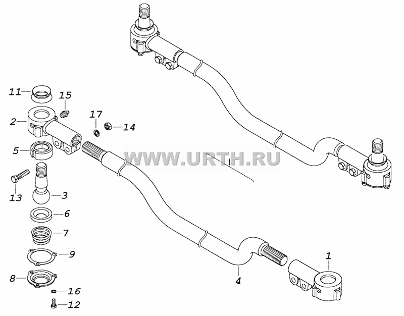 4310-3414052 Тяга рулевой трапеции