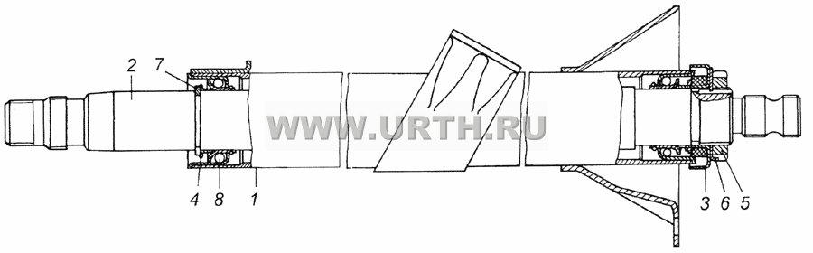 4310-3444010 Колонка рулевого управления 4310-3444010 Колонка рулевого управления