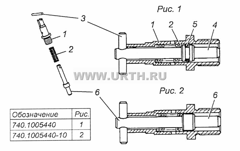 740.1005440 Фиксатор маховика