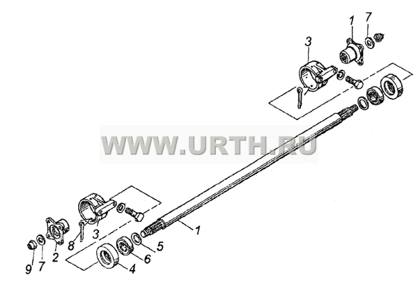 4326-4502210-01 Вал карданный промежуточный
