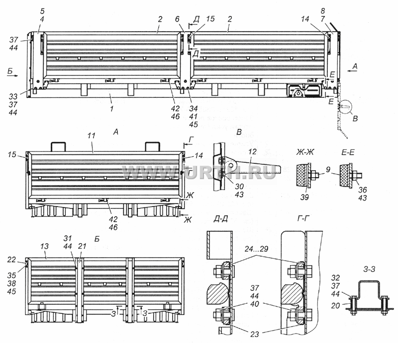 5350-8500010-70 Платформа в сборе