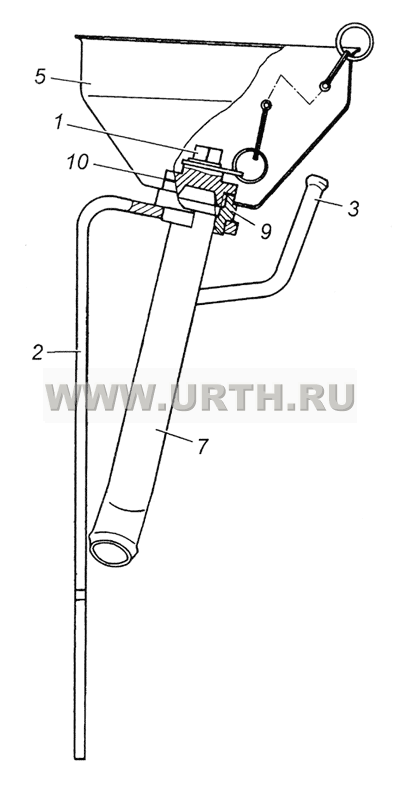 5350-1015061 Воронка в сборе