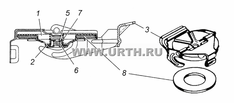 5320-1103010-01 Пробка топливного бака в сборе