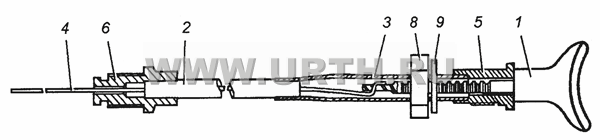 5320-1108120-99 Тяга ручного управления подачей топлива в сборе 5320-1108120-99 Тяга ручного управления подачей топлива в сборе