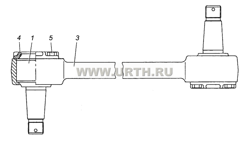 630-2919012-20 Штанга реактивная в сборе