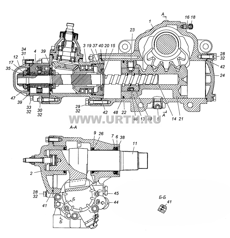 6540-3400020-02 Механизм рулевой в сборе 6540-3400020-02 Механизм рулевой в сборе