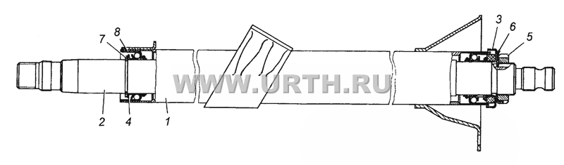 4310-3444010 Колонка рулевого управления 4310-3444010 Колонка рулевого управления