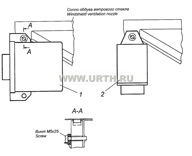 6520-3747195 Установка реле блокировки стартера