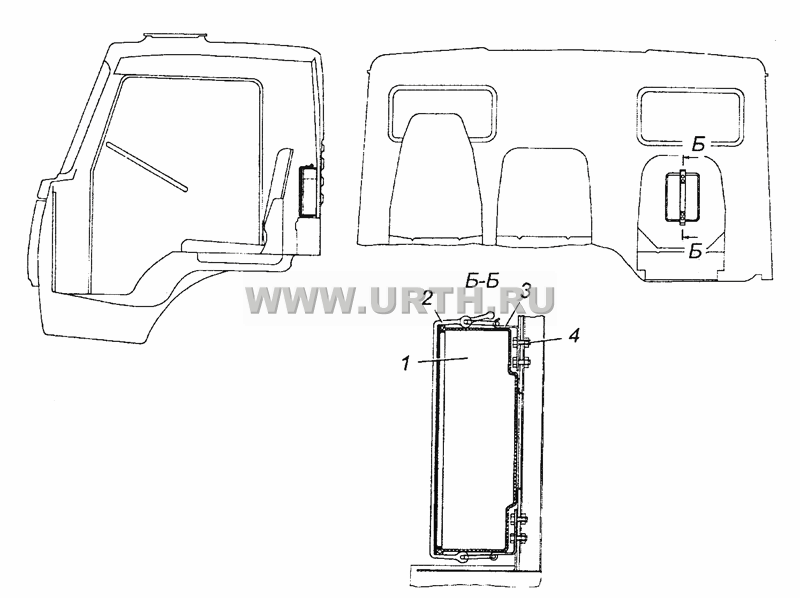 5320-3906010 Установка ящика запчастей