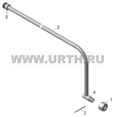 45142-8609180 Труба высокого давления
