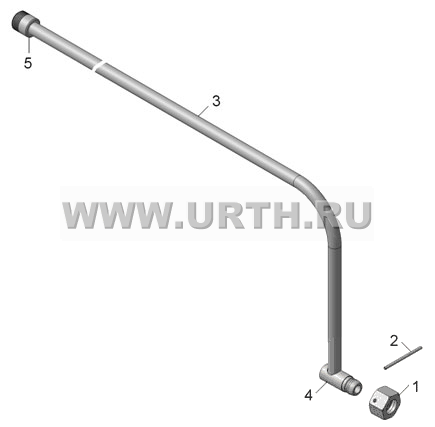 45142-8609182 Труба высокого давления
