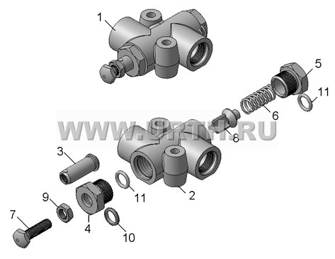 5511-8614010 Клапан ограничительный