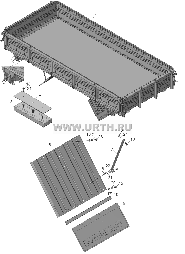 45143-8500002 Установка платформы
