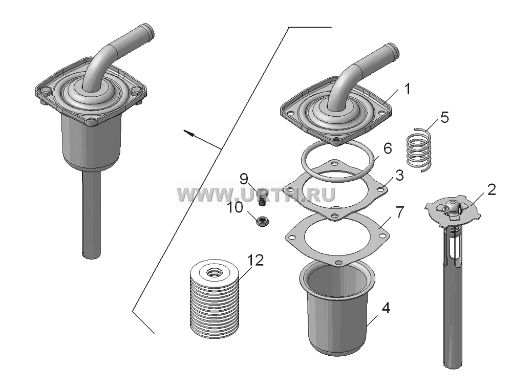 5511-8608310 Фильтр маслобака