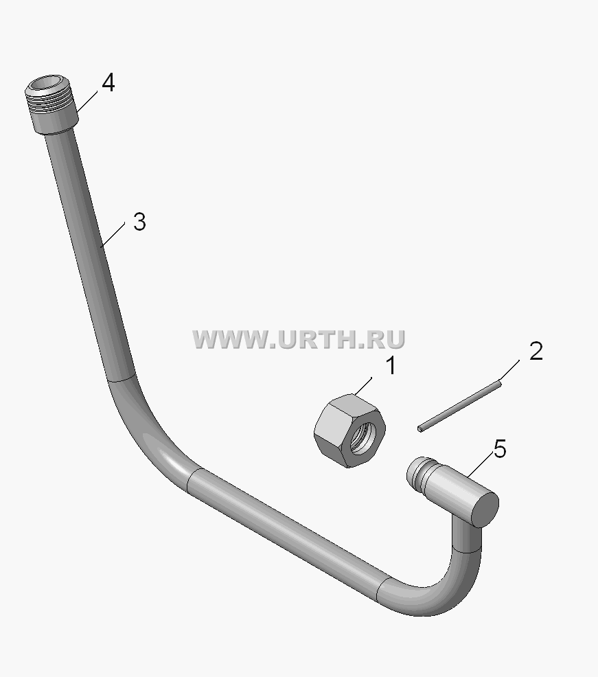 55111-8609135 Труба высокого давления 55111-8609135 Труба высокого давления