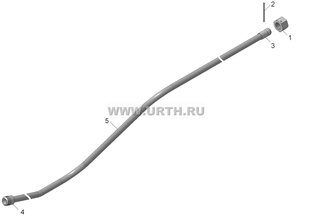 55102-8609143 Труба высокого давления