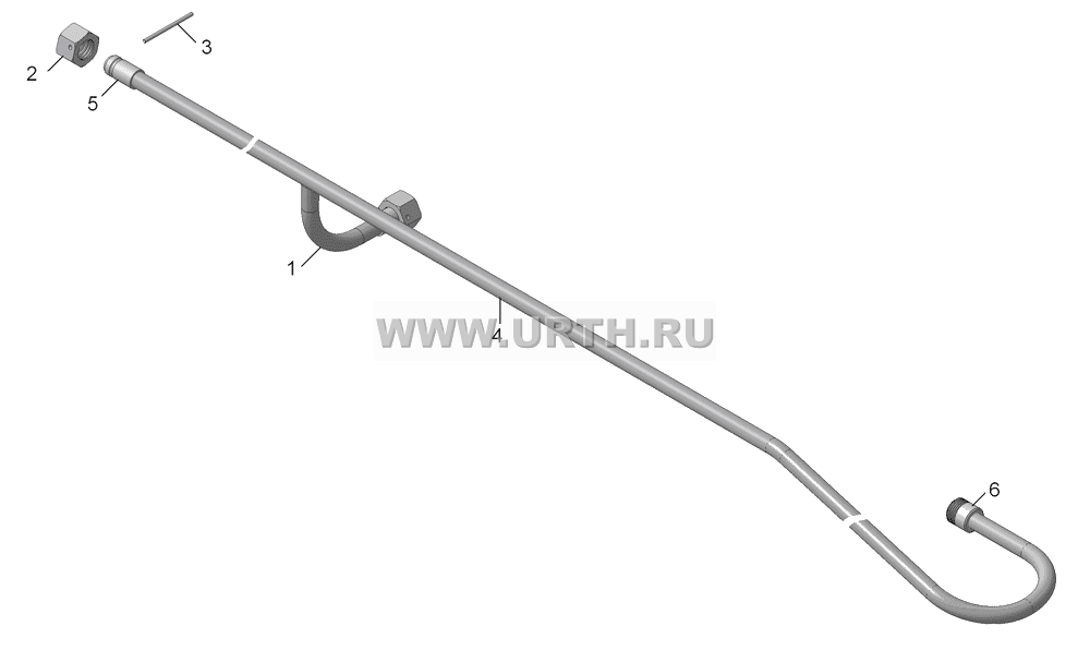 45143-8609170 Труба высокого давления