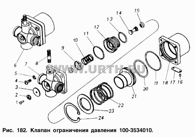 Клапан ограничения давления