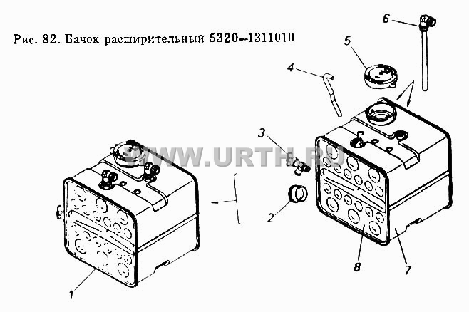 Бачок расширительный