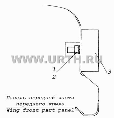 Установка боковых габаритных фонарей на переднем крыле Установка боковых габаритных фонарей на переднем крыле