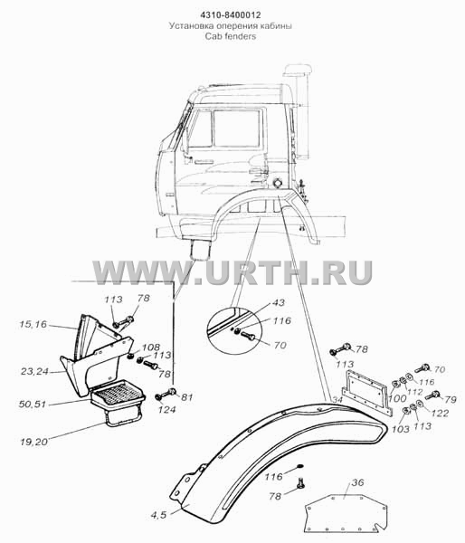 Установка оперения кабины Установка оперения кабины