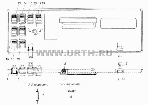 Панель выключателей