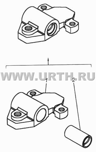 Ушко с втулкой Ушко с втулкой