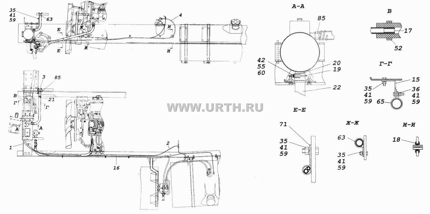 Установка подогревателя 15.8106