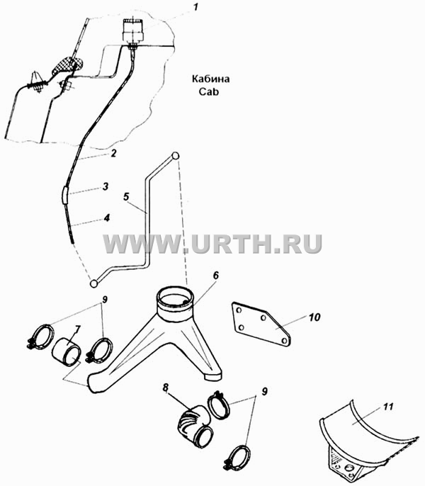 Установка тройника (55111, 65115) Установка тройника (55111, 65115)