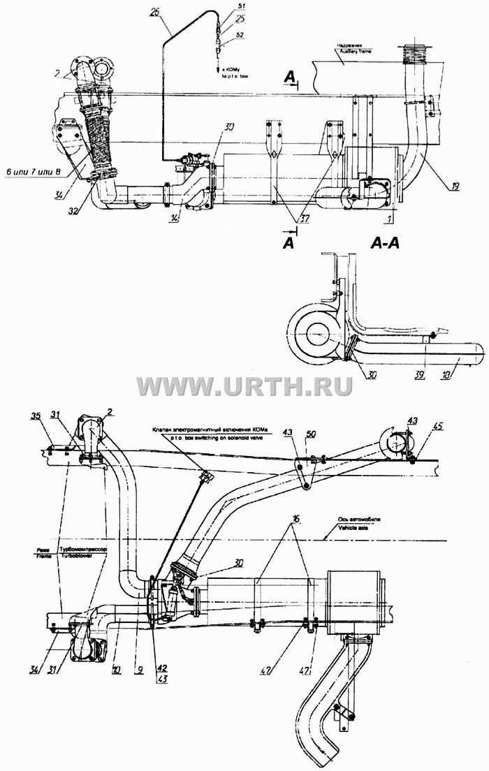 Система выпуска газа (65115)