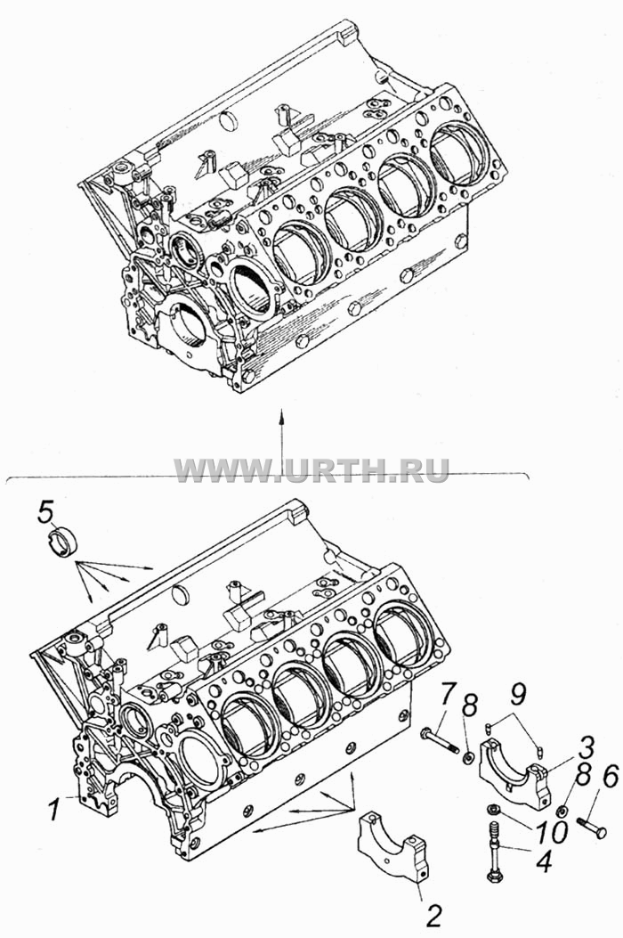 Блок цилиндров