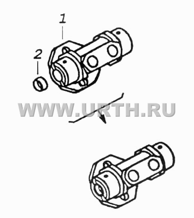 Стойка коромысел в сборе Стойка коромысел в сборе